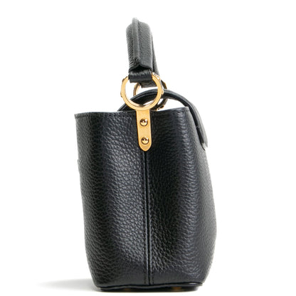 LOUIS VUITTON Taurillon Leather Capucines Mini - Black