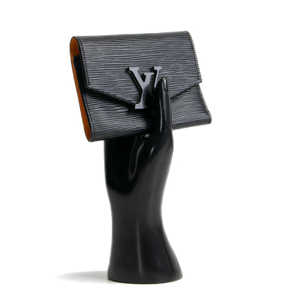 Louis Vuitton Epi Grenelle Compact Wallet Black