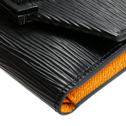 Louis Vuitton Epi Grenelle Compact Wallet Black
