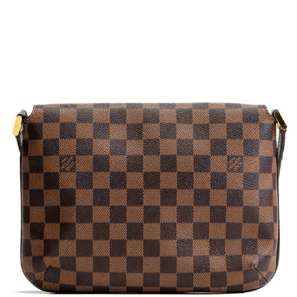 LOUIS VUITTON Musette Tango Damier Ebene - Vintage
