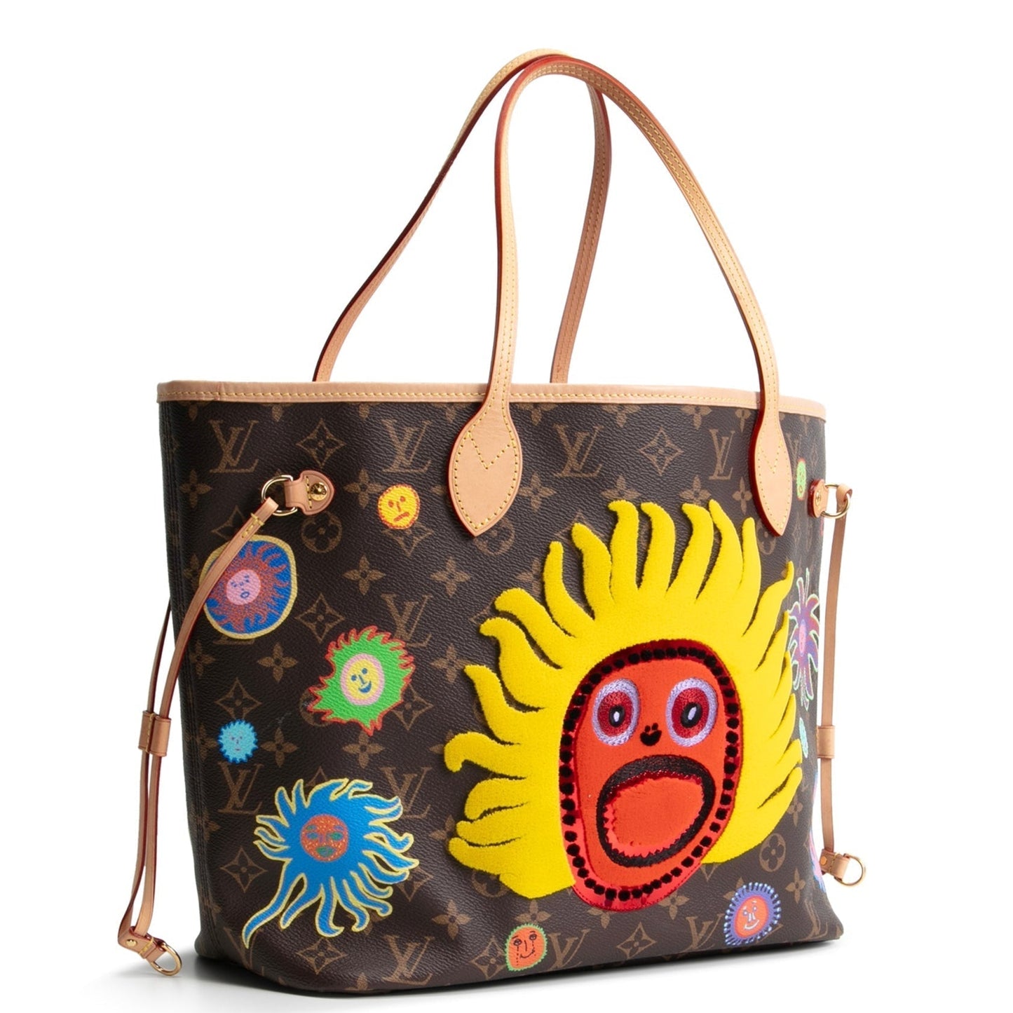 LOUIS VUITTON x Yayoi Kusama Limited Edition 'My Eternal Soul' Neverfull MM