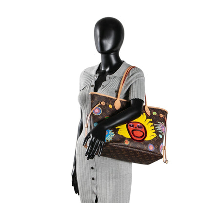 LOUIS VUITTON x Yayoi Kusama Limited Edition 'My Eternal Soul' Neverfull MM