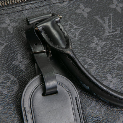 LOUIS VUITTON Keepall Bandouliere 55 Monogram Eclipse- OUTLET FINAL SALE
