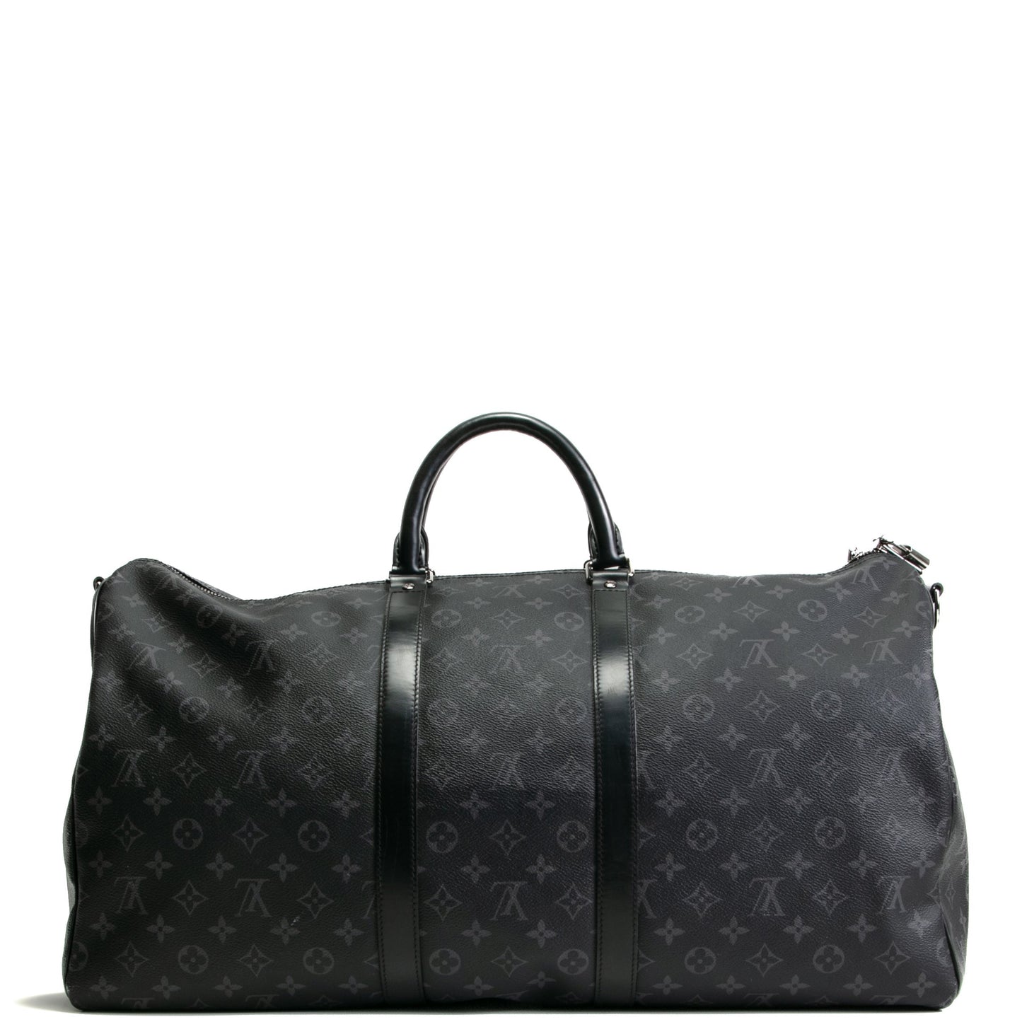 LOUIS VUITTON Keepall Bandouliere 55 Monogram Eclipse- OUTLET FINAL SALE