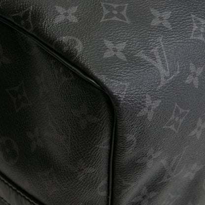 LOUIS VUITTON Keepall Bandouliere 55 Monogram Eclipse- OUTLET FINAL SALE