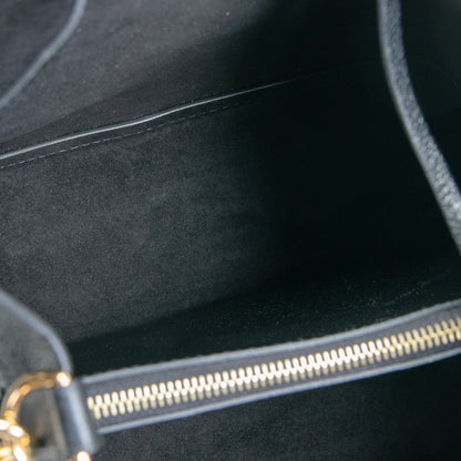 LOUIS VUITTON Monogram Empreinte NeoNoe MM - Black