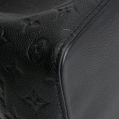 LOUIS VUITTON Monogram Empreinte NeoNoe MM - Black