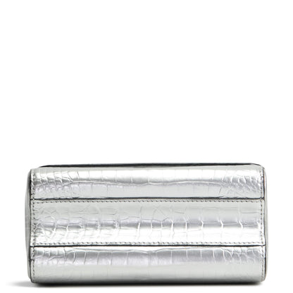 LOUIS VUITTON Crocodile Twist PM - Silver