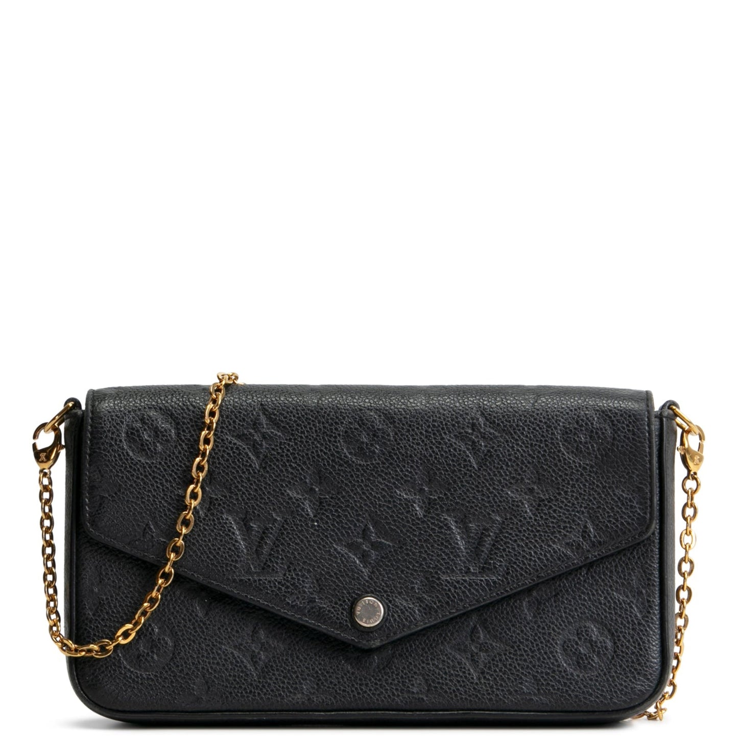 Louis Vuitton Monogram Empreinte Félicie Pochette Black