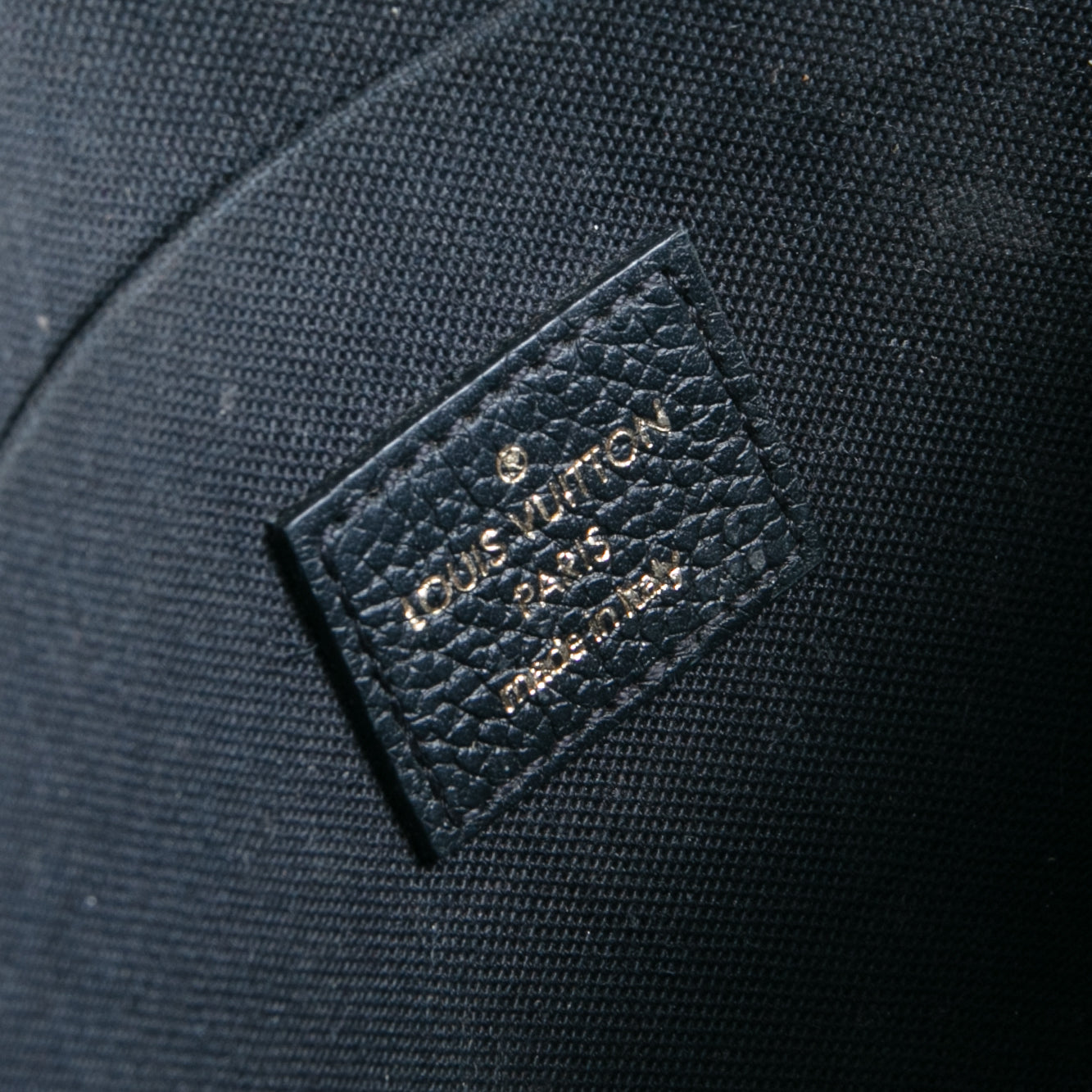 Louis Vuitton Monogram Empreinte Félicie Pochette Black