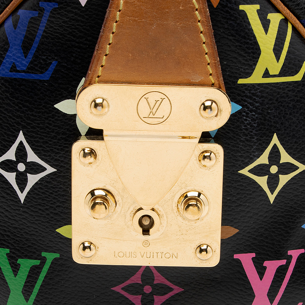Louis Vuitton Monogram Multicolor Speedy 30 Satchel