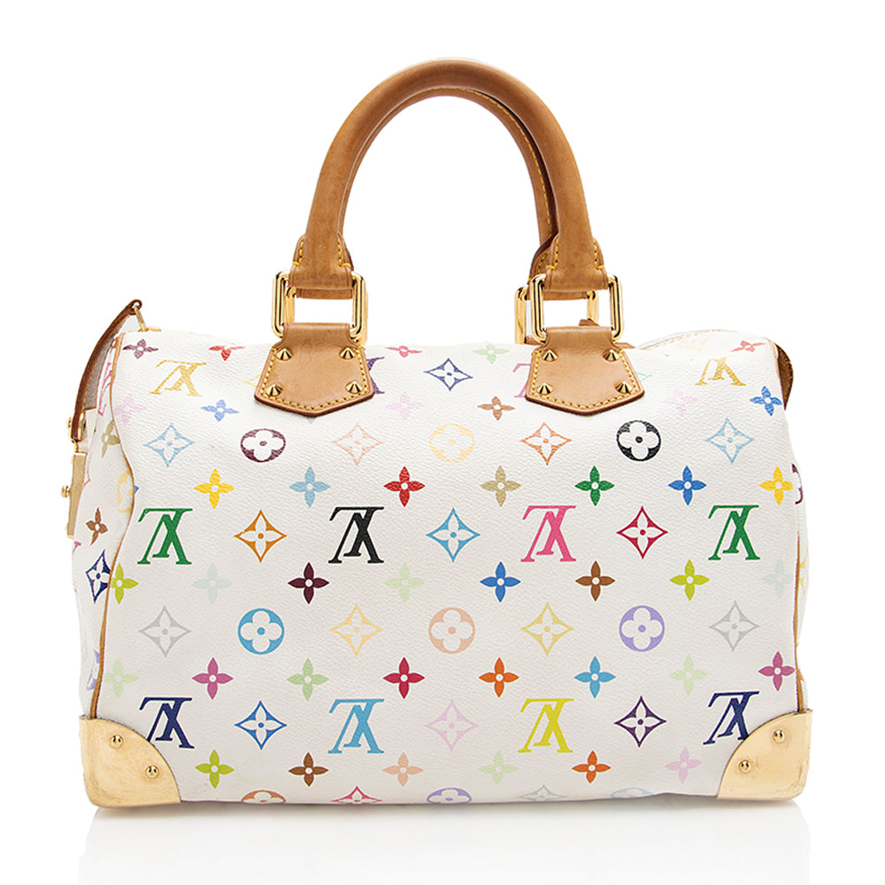 Louis Vuitton Monogram Multicolor Speedy 30 Satchel