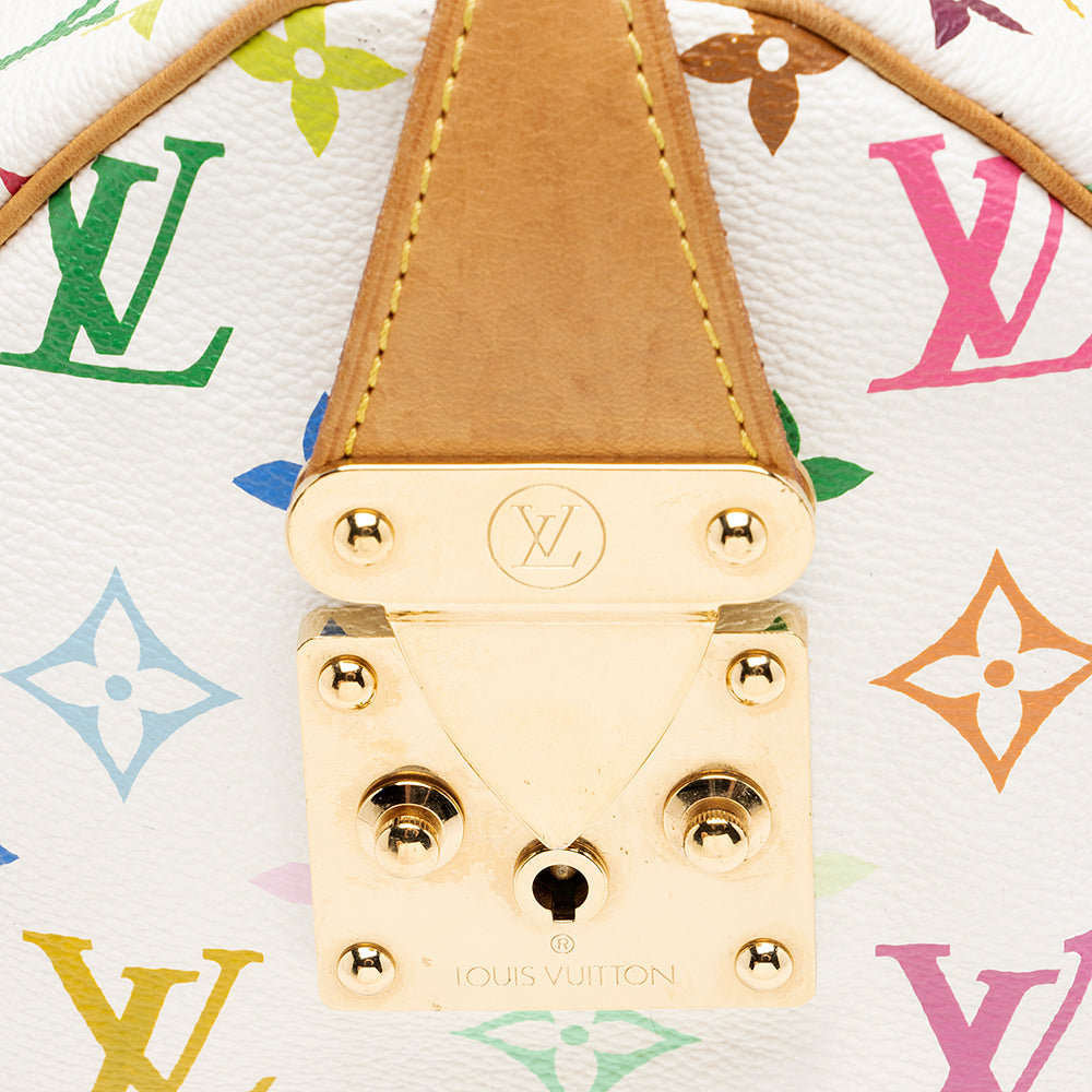 Louis Vuitton Monogram Multicolor Speedy 30 Satchel