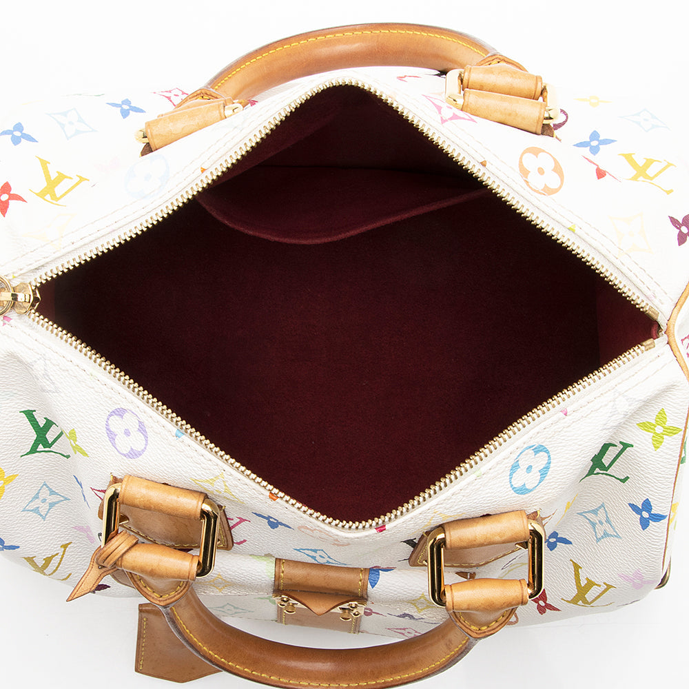 Louis Vuitton Monogram Multicolor Speedy 30 Satchel