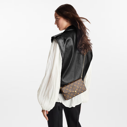 Louis Vuitton Félicie Pochette Brown