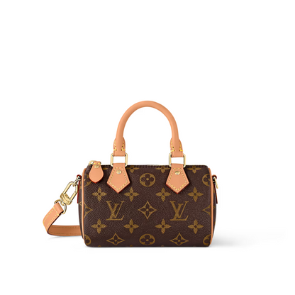 Louis Vuitton Nano Speedy Brown