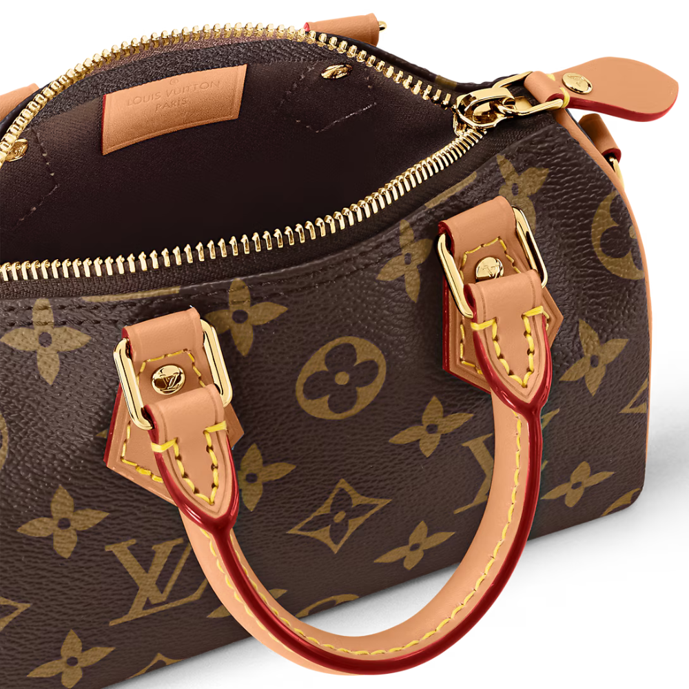 Louis Vuitton Nano Speedy Brown