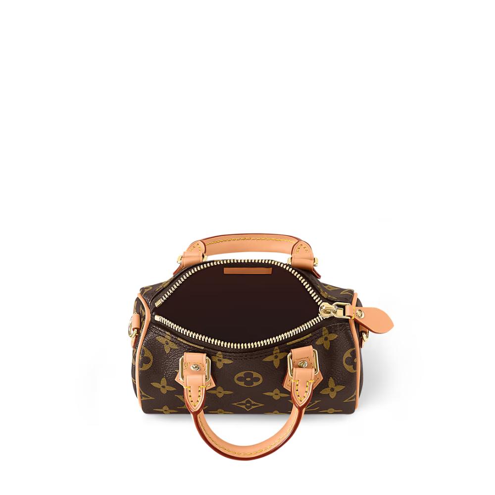 Louis Vuitton Nano Speedy Brown