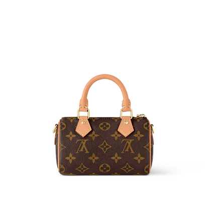 Louis Vuitton Nano Speedy Brown