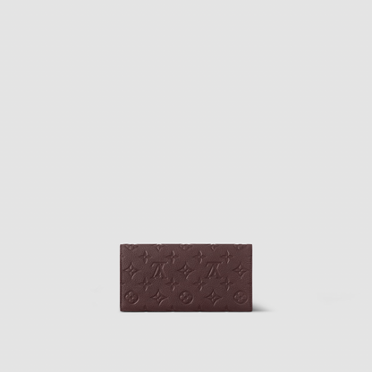 Louis Vuitton Wine Red Emilie Wallet M82451