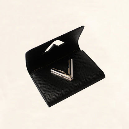 Louis Vuitton | Twist Compact Epi Leather Wallet | Black