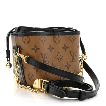 Louis Vuitton NOE Leather Bucket Bag