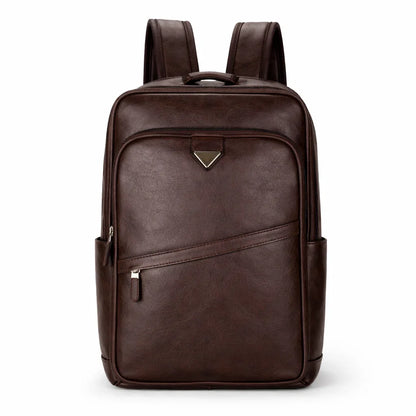 Men's Real Leather Backpack - Survival