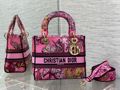 Embroidered Canvas Tote Bag