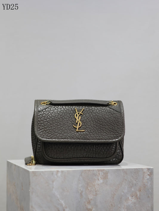 Niki Medium Grained Leather Bag