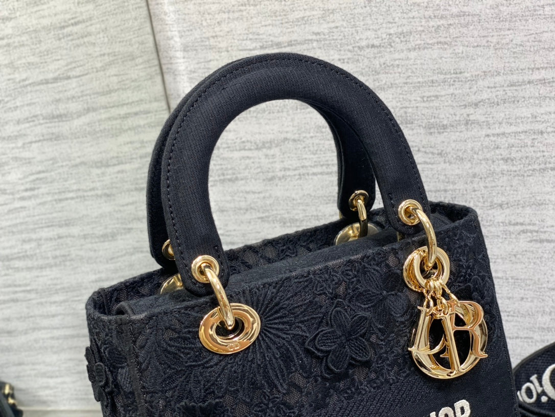 Embroidered Canvas Tote Bag
