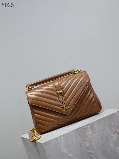 Quilted Leather Collage Bag