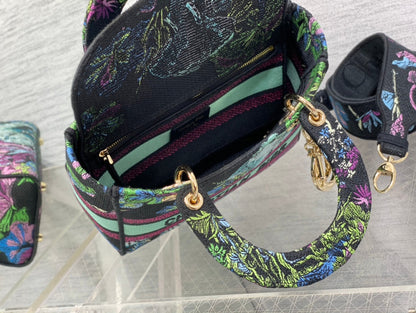 Embroidered Canvas Tote Bag