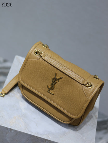 Niki Medium Grained Leather Bag