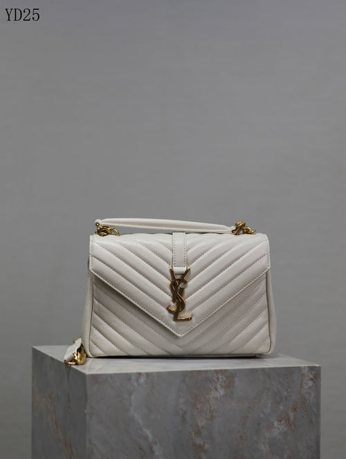 Quilted Leather Collage Bag