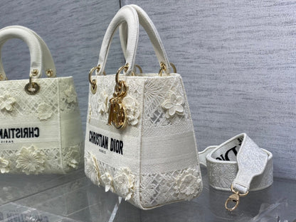 Embroidered Canvas Tote Bag