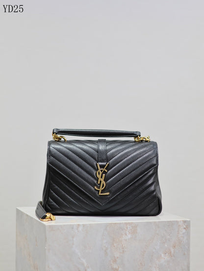 Quilted Leather Collage Bag