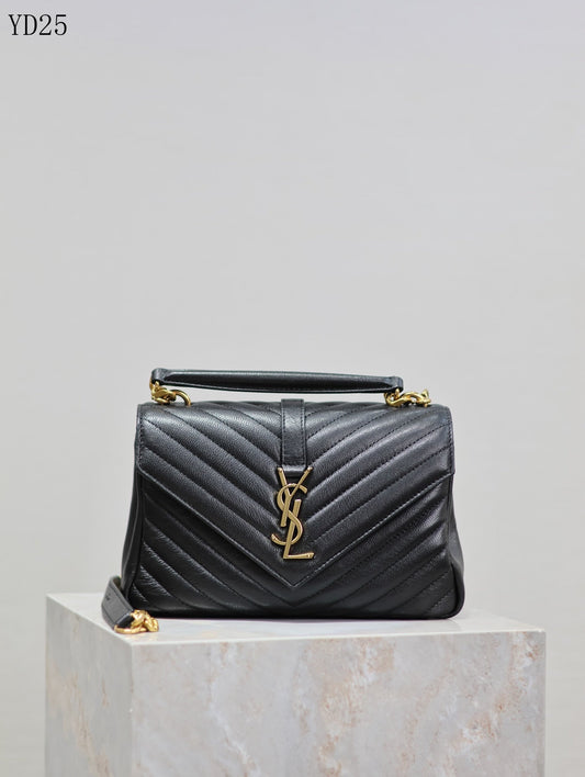 Quilted Leather Collage Bag