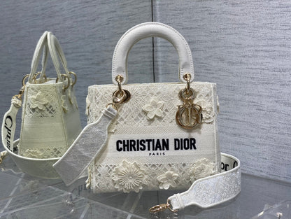 Embroidered Canvas Tote Bag