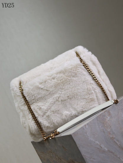Niki Medium in Shearling Bag