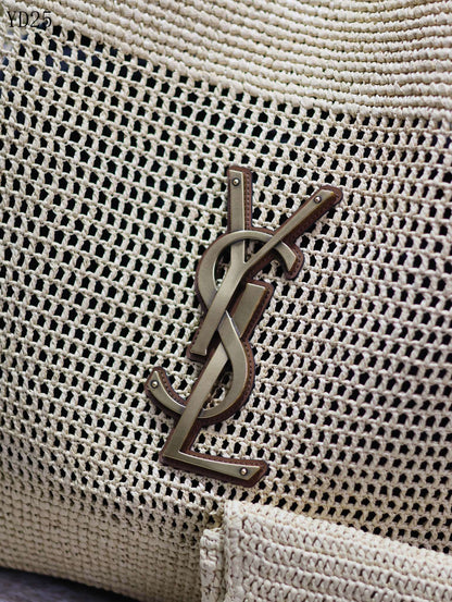 Woven Oversized Tote Bag