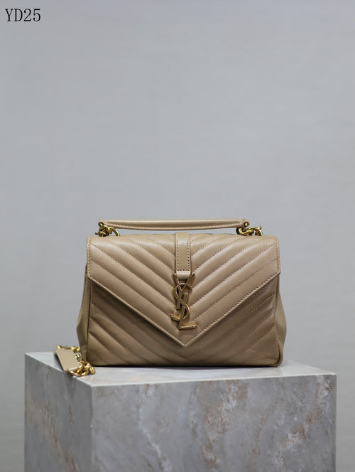 Quilted Leather Collage Bag