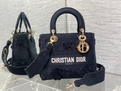 Embroidered Canvas Tote Bag