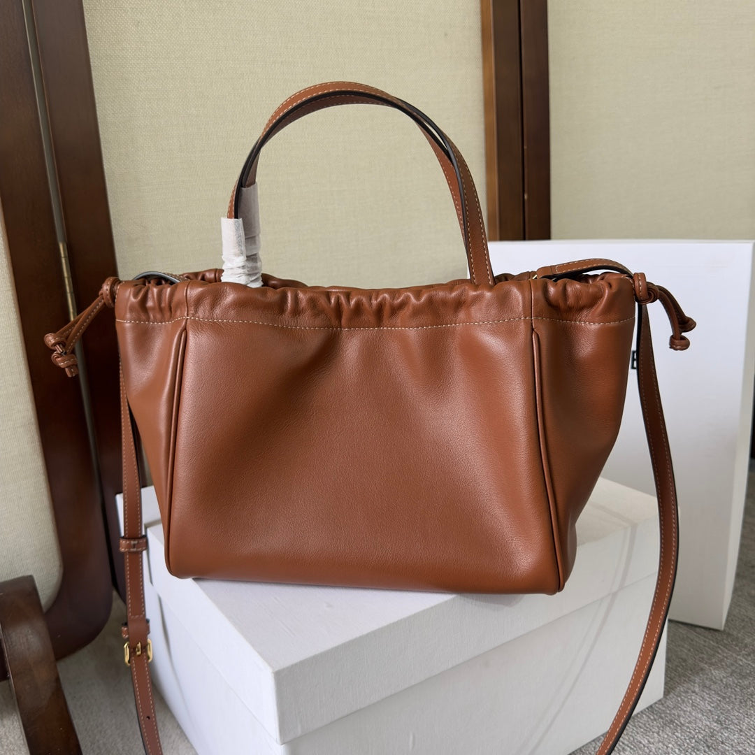 Small Cabas Drawstring Tote Bag