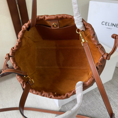 Small Cabas Drawstring Tote Bag