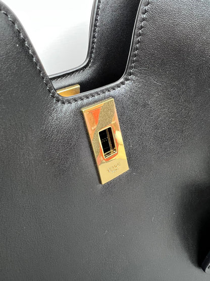 Cabas 16 Structured Cowhide Leather Tote Bag
