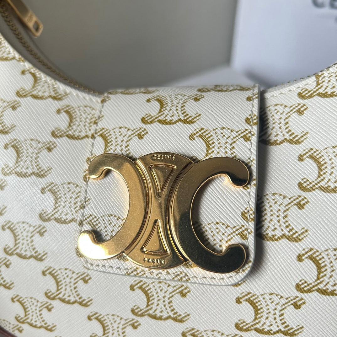Ava Triomphe Canvas Underarm Bag