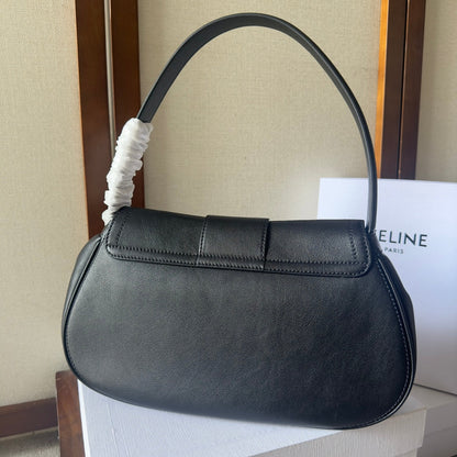 Polly Medium Soft Calfskin Leather Handbag