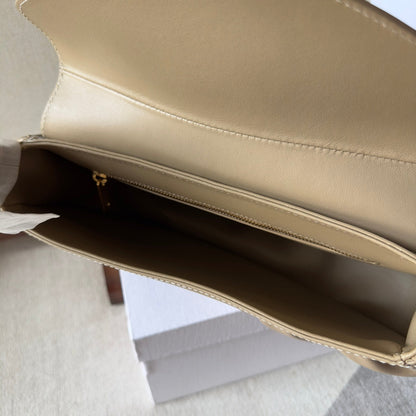 Polly Medium Soft Calfskin Leather Handbag