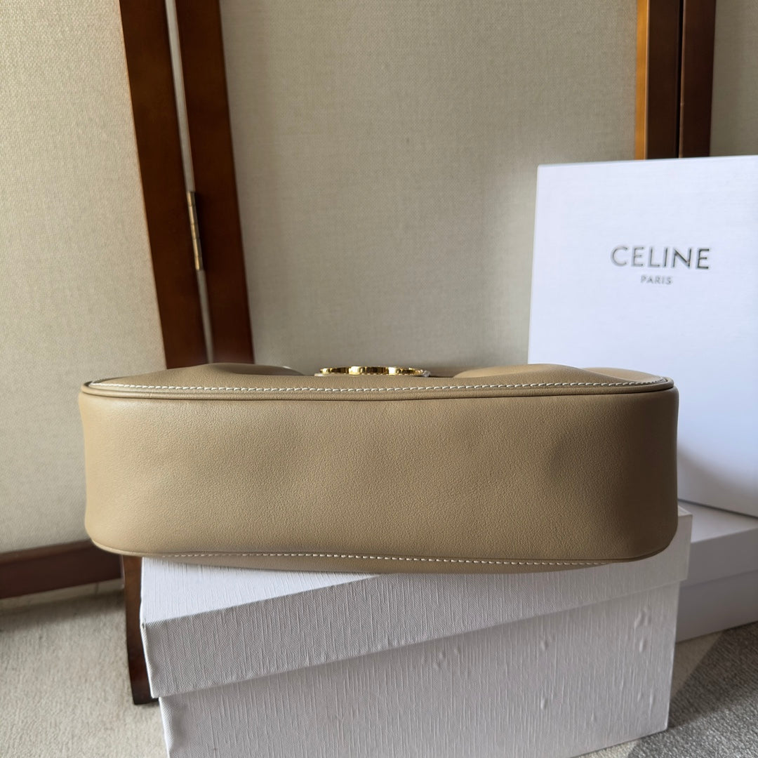 Polly Medium Soft Calfskin Leather Handbag