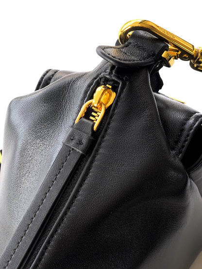 Explorer Lambskin Leather Top Handle Bag